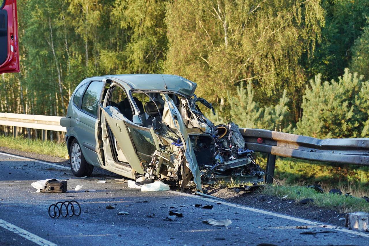 Wypadek Z Udziałem Trzech Samochodów Na Drodze Krajowej Nr 5 W Kowalewie | Kurier Nakielski - Serwis Informacyjny