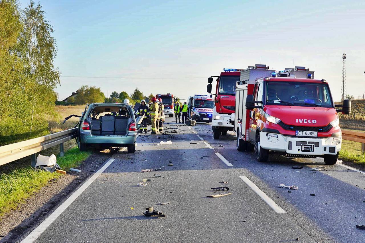 Wypadek Z Udziałem Trzech Samochodów Na Drodze Krajowej Nr 5 W Kowalewie | Kurier Nakielski - Serwis Informacyjny